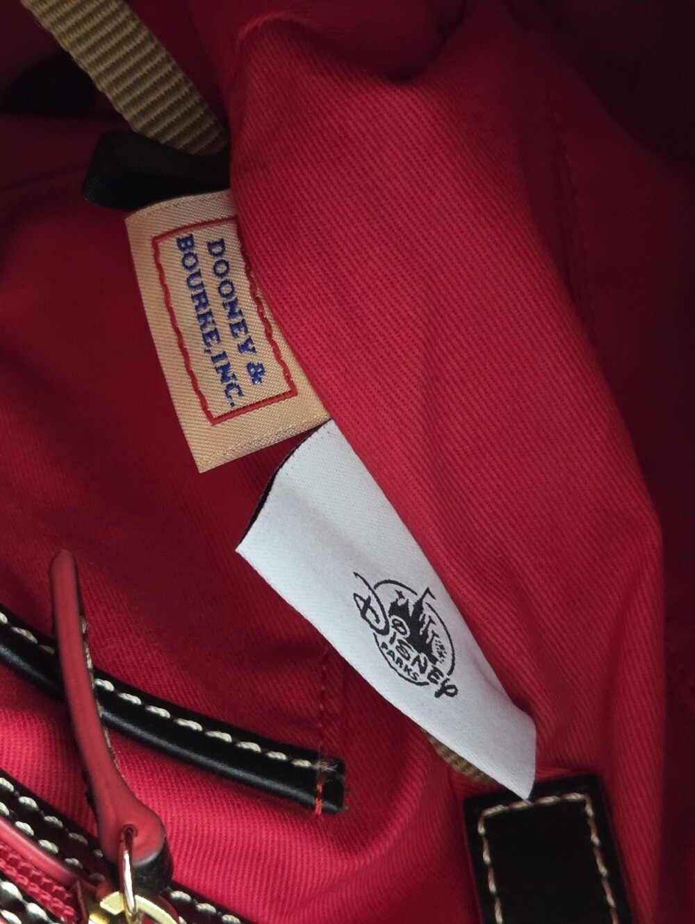 DOONEY & BOURKE DISNEY PARKS HELLO MATE UK UNITED KINGDOM SATCHEL BAG - Picture 8 of 9